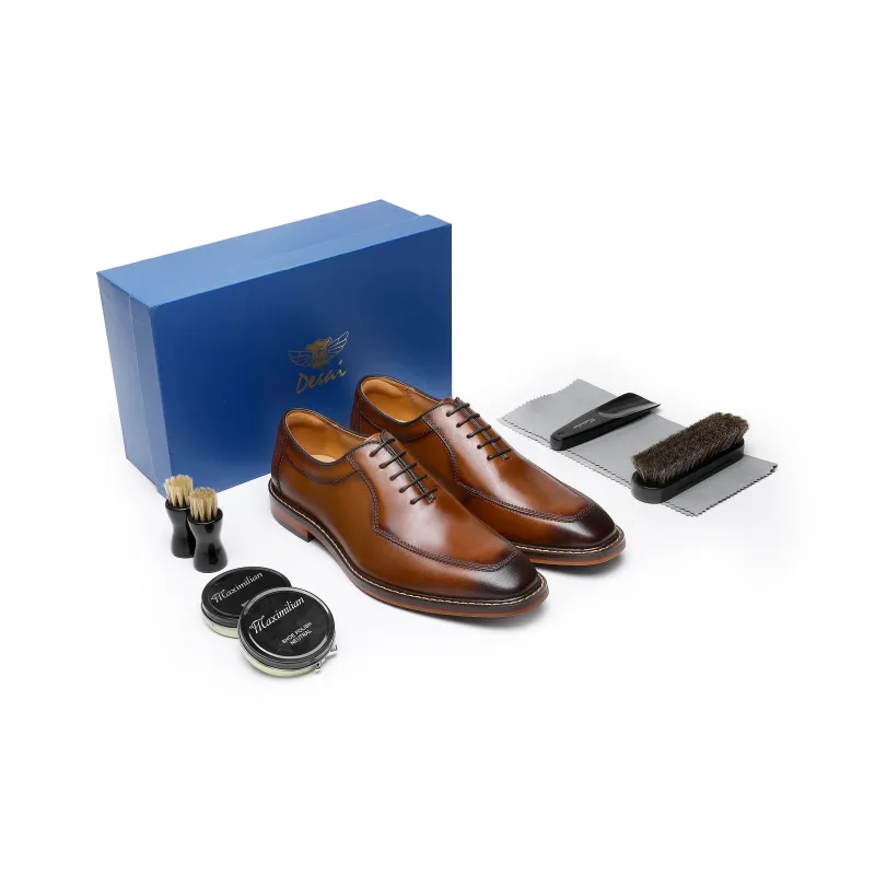 Desai Desai Dress Shoes Men's Brown-1