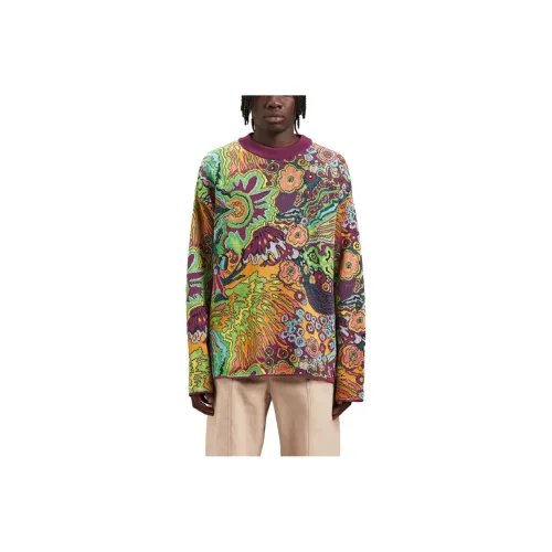 PALM ANGELS Kaleidoscope-jacquard Jumper