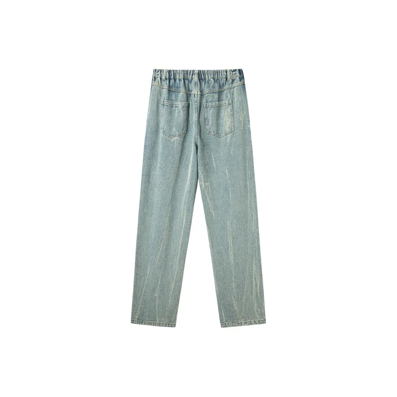 GXXX Straight Fit Non-Stretch Casual Jeans Unisex-1
