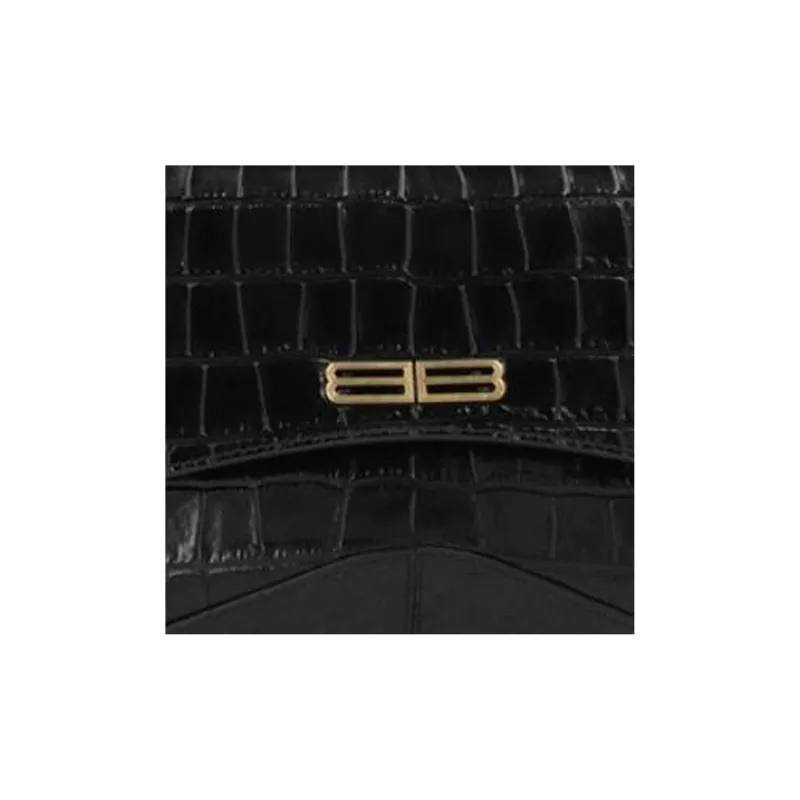 Balenciaga Bb Logo Plaque Embossed Shoulder Bag-6