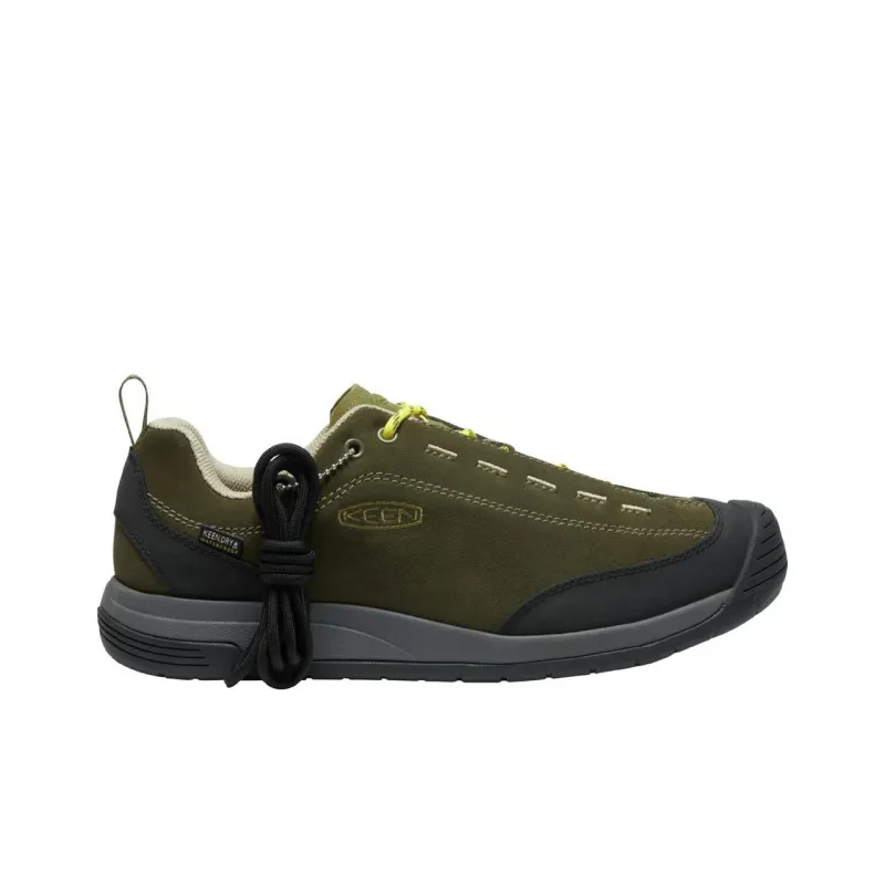 KEEN Jasper Wear resistant And Waterproof Low Top Running Shoes Men's Green-2