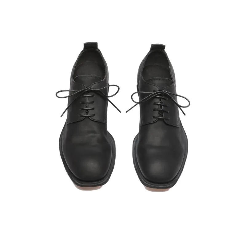 Officine Creative Durga Leather Derby Shoes-4