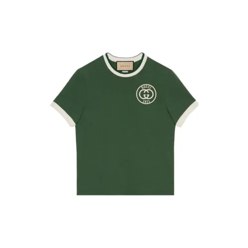 GUCCI T-Shirts Women's Green