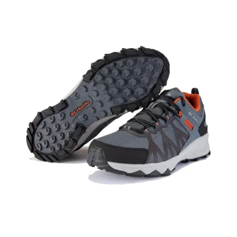 Columbia Wear resistant And Waterproof Low Top Outdoor Shoes Men's Gray-4