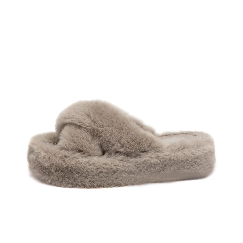 AGSDON Abrasion-Resistant Slide Slippers Women's White-4