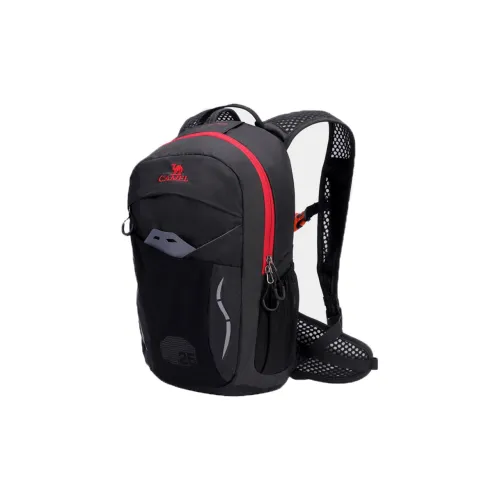 CAMEL Fabric Hiking Bag Backpack Regular Unisex Black/Green Gray