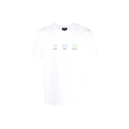 A.P.C. Evan Logo-print T-shirt