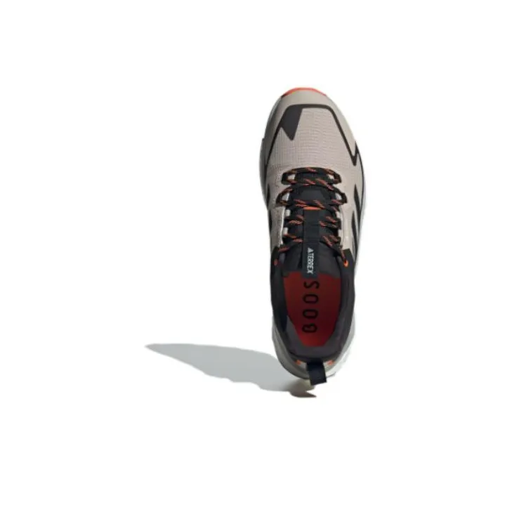 Adidas Terrex Free Hiker 2.0 Low Gore Tex Wonder Beige Core Black Semi Impact Orange-4
