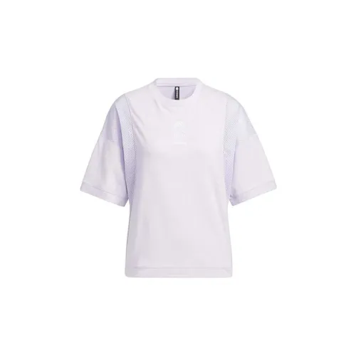 Adidas Neo T-Shirts Women's Light Purple