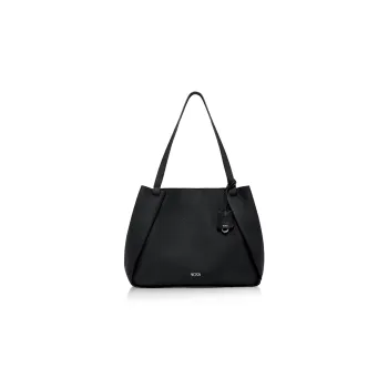 TUMI Cow Leather Tote Bag Shopping Bag Handbag Shoulder Bag Women's Black