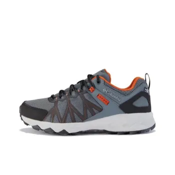 Columbia Wear resistant And Waterproof Low Top Outdoor Shoes Men's Gray