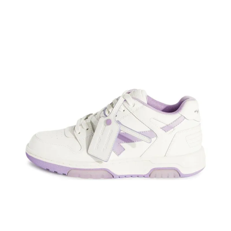 OFF WHITE Out Of Office Ooo Low Tops White Lilac Women's-0
