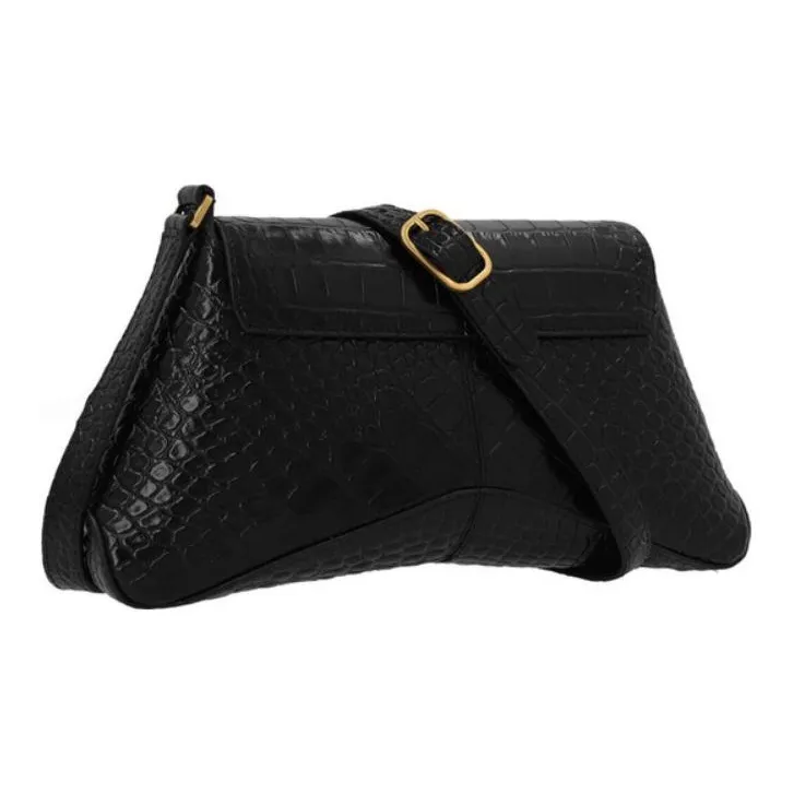Balenciaga Bb Logo Plaque Embossed Shoulder Bag-3