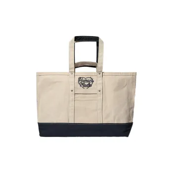 HUMAN MADE Heavy Canvas Large Tote Bag Navy