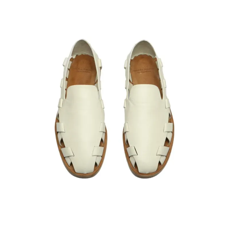 Officine Creative Miles 003 Cut out Leather Sandals-3