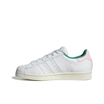 Superstar Women's Adidas Originals 'White Pink Green Chenille' Women's