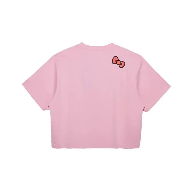 New Era Crop Tops Women's Pink-1