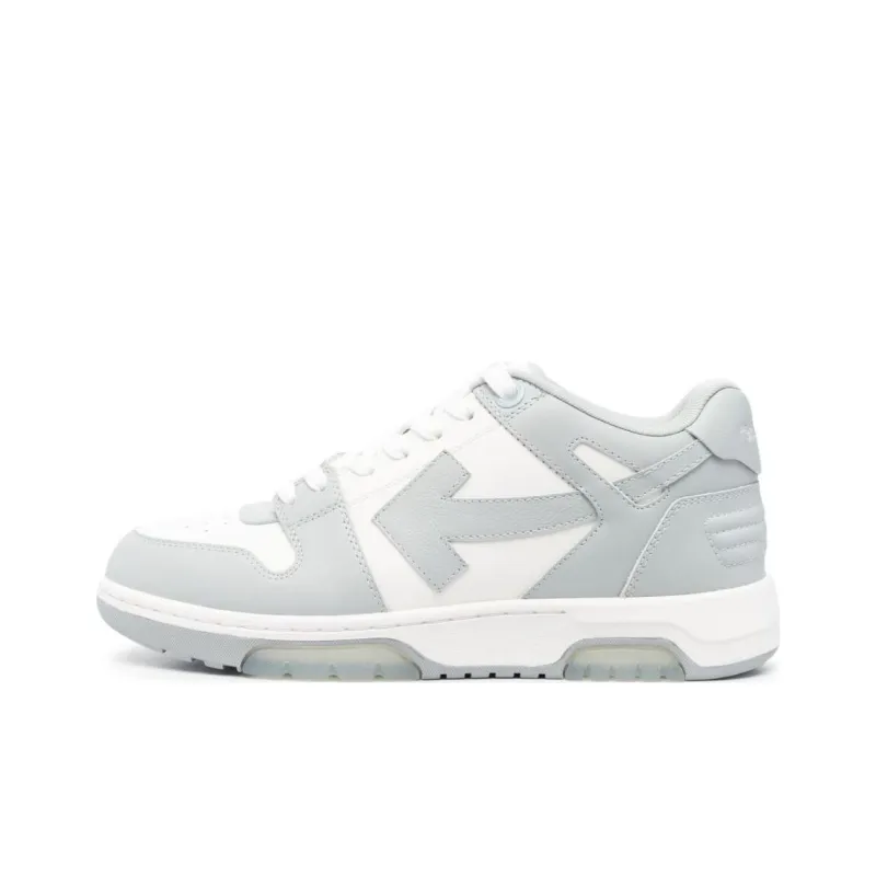 OFF WHITE Out Of Office Ooo Low Tops Grey White 2022-0