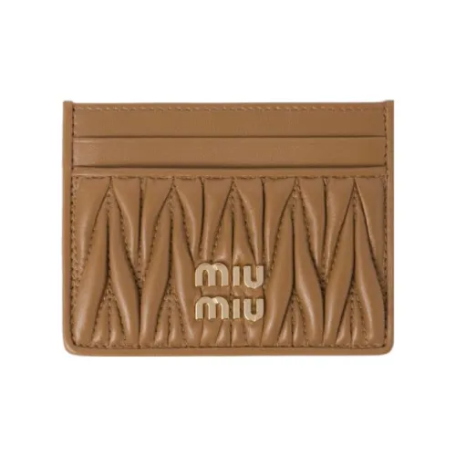 MIU MIU Matelassé Card Holders