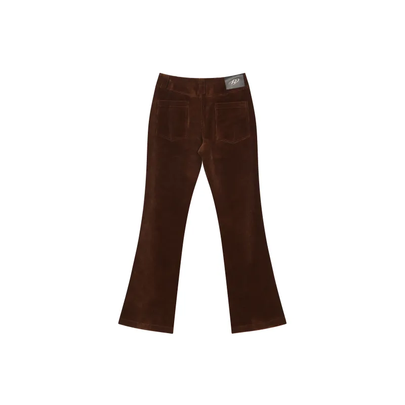 RUNTOTHEFUTURE Casual Pants Women's Coffee-1