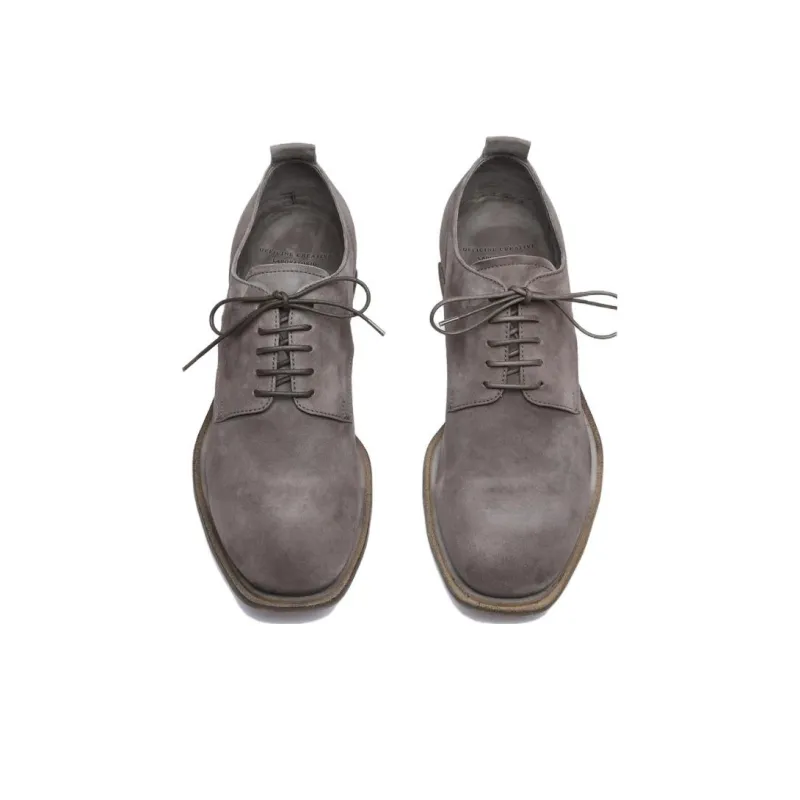 Officine Creative Durga Suede Derby Shoes-4