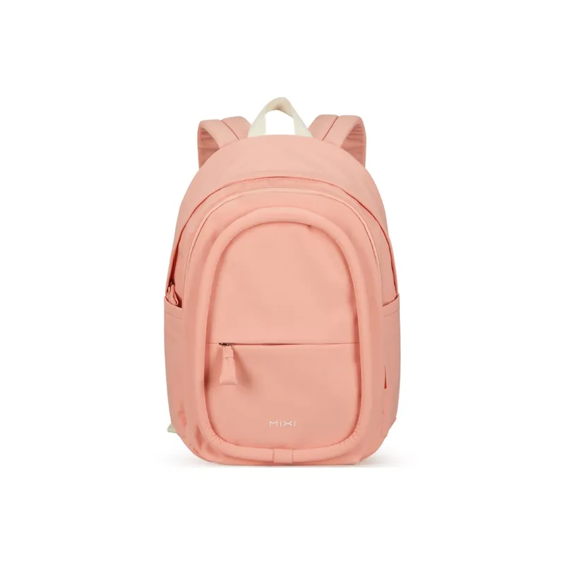 MIXI Fabric Laptop Backpack Medium Size Unisex White-19