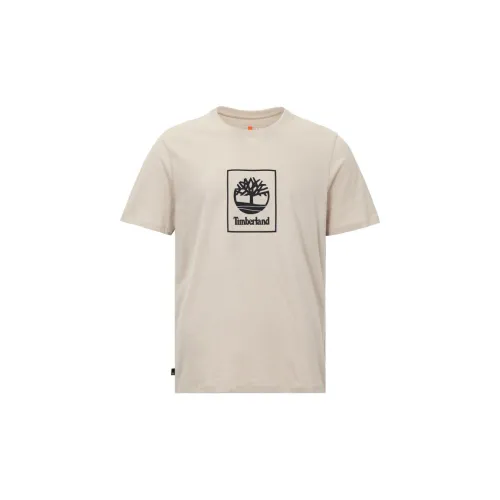 Timberland T-Shirts Men Fossil Gray