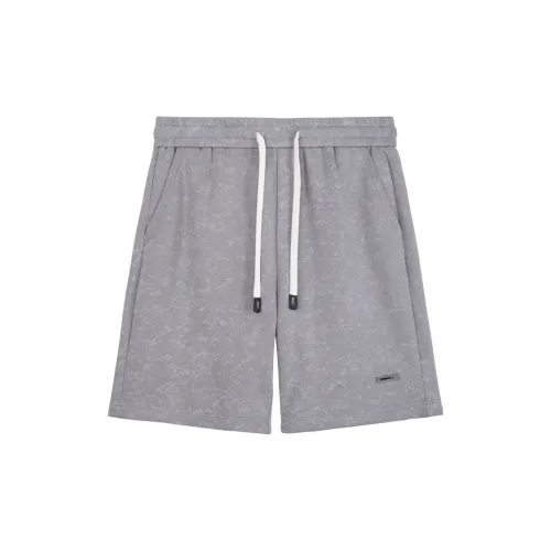 KIKC Casual Shorts Unisex Medium Gray