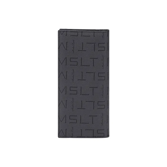 MashaLanti PVC Wallet Regular Men's Dark Gray-3