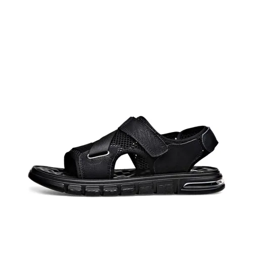 FOXER Beach Sandals Men Black