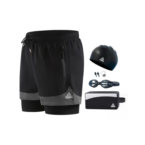 PEAK Swimming Sets Polyester Beach Shorts For Hot Springs Water And Land Dual-Use Men's
