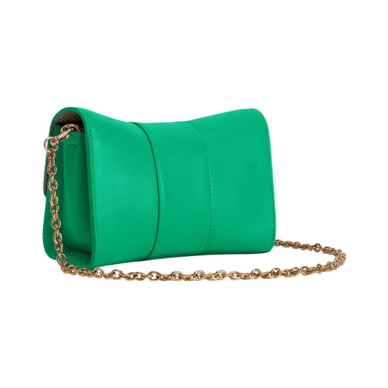 Furla Metropolis Collection Leather Shoulder Bag Crossbody Bag Mini Women's Green-2
