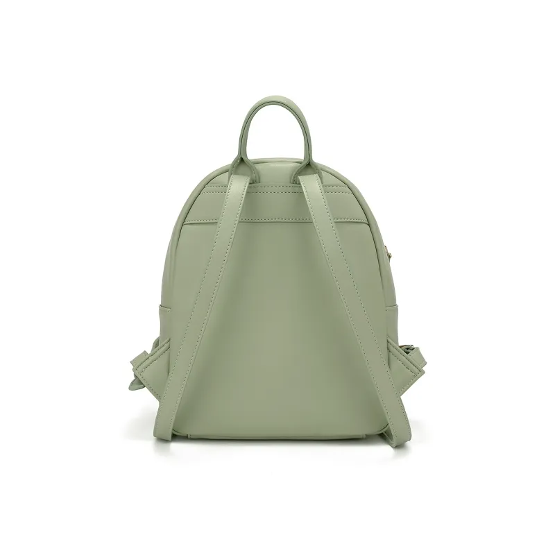 MEXICAN Polyurethane Backpack Regular Women's Brown/Apricot-5