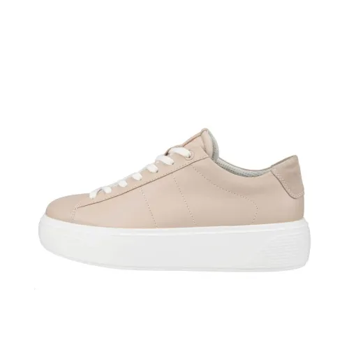 Ecco Low Top Skateboard Shoes Women's Pink