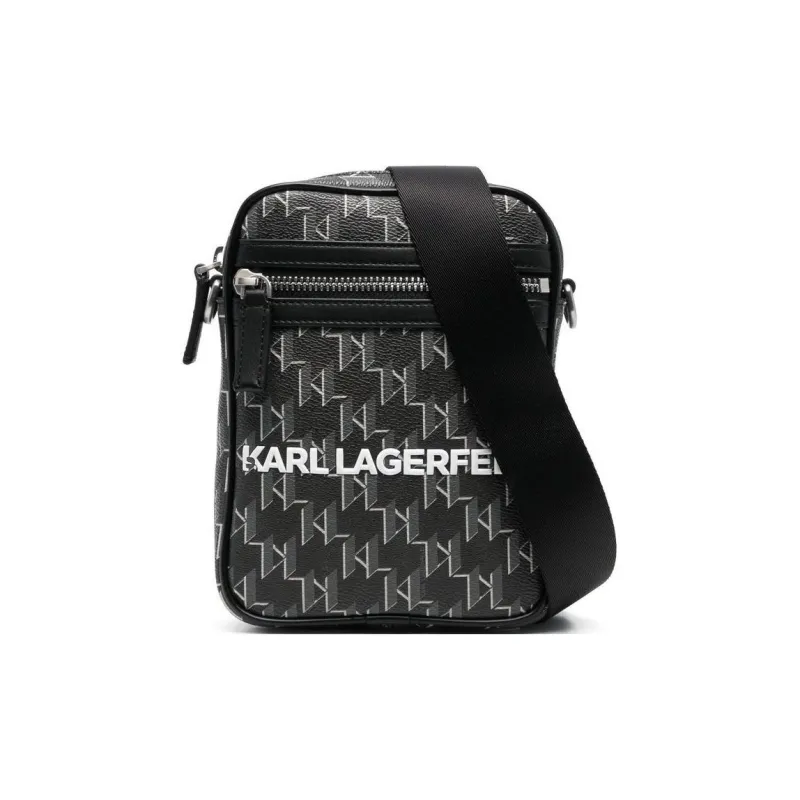 KARL LAGERFELD K/Mono Shoulder Bag-0