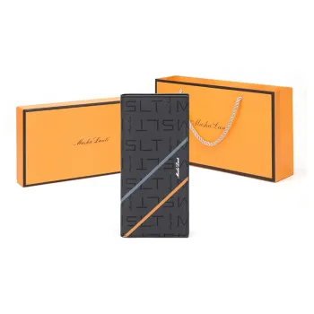 MashaLanti Pvc Clutches Wallets Men's Dark Gray