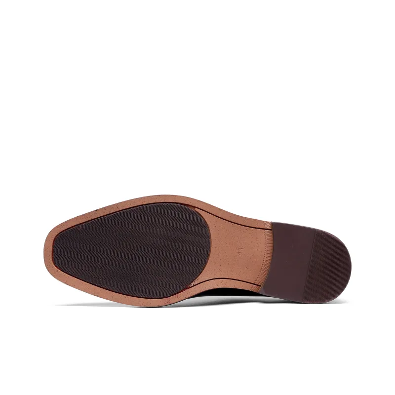 Desai Desai Dress Shoes Men's Brown-4
