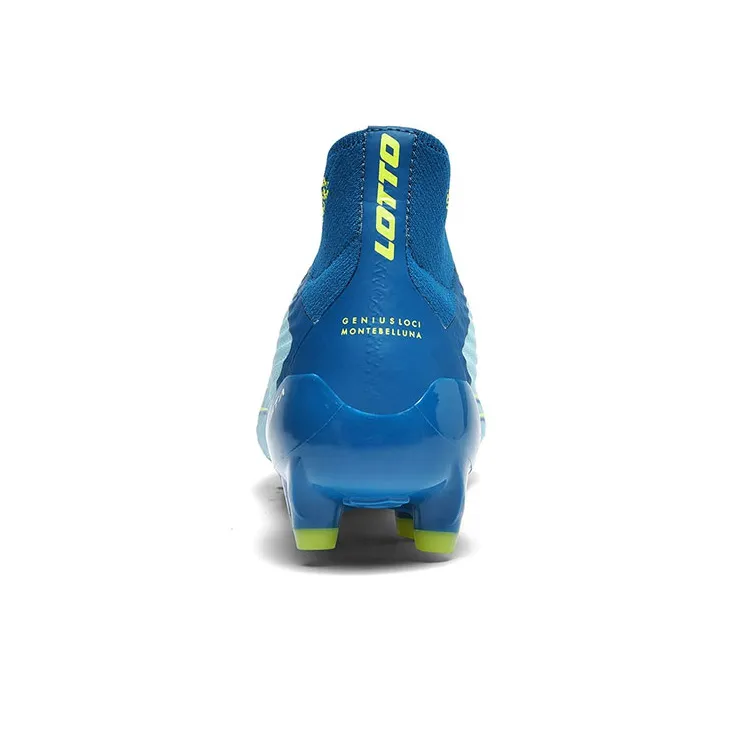 LOTTO Shock Absorbers With Slip Resistant Features Soccer Shoes Men's Blue-3