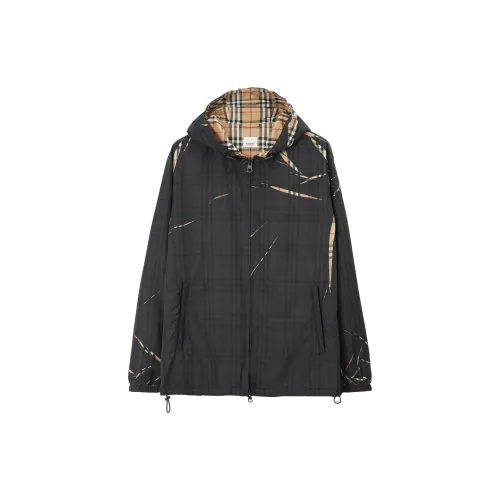 Burberry Jackets Men Black