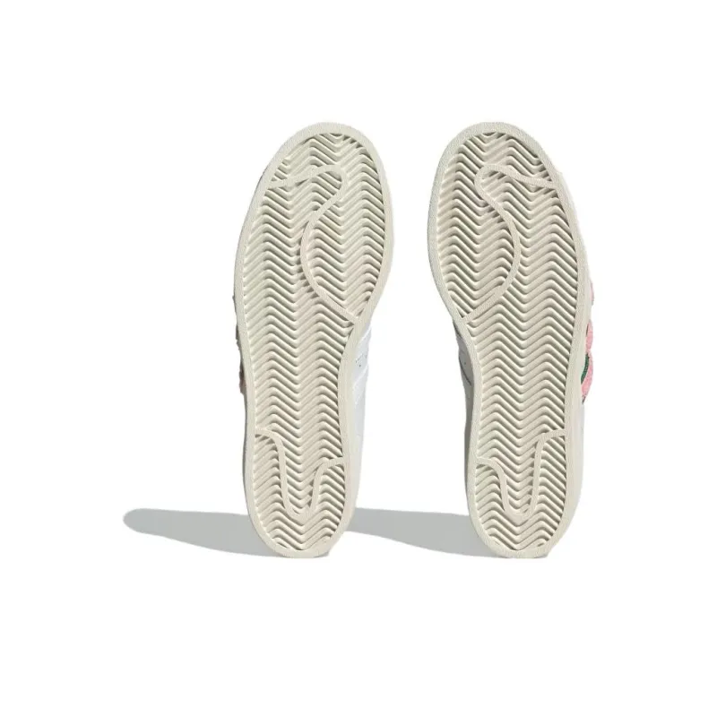 Adidas Superstar 'White Pink Green Chenille' Women's-4