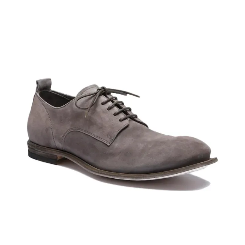Officine Creative Durga Suede Derby Shoes-2