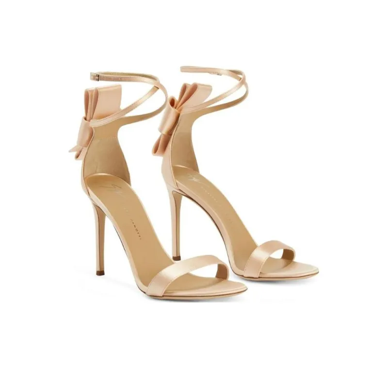Giuseppe Zanotti Jodene Satin Sandals Women's-2