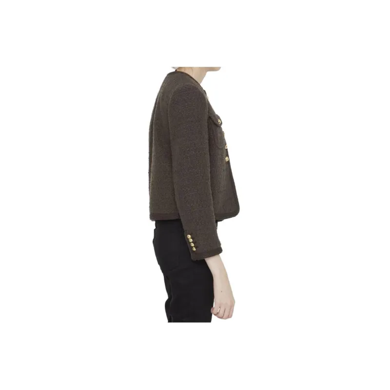CELINE Jackets Women's Brown-2