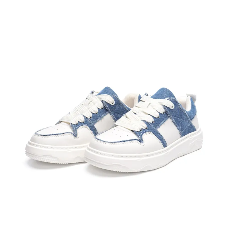 GUY LAROCHE Low-Top Skateboard Shoes Men's White-3