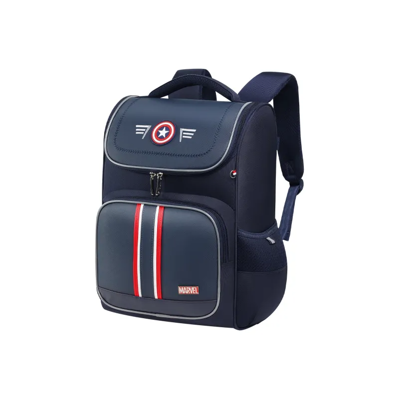 Disney Marvel, Collaboration Polyester Backpack Tubas Men's Navy Blue-1
