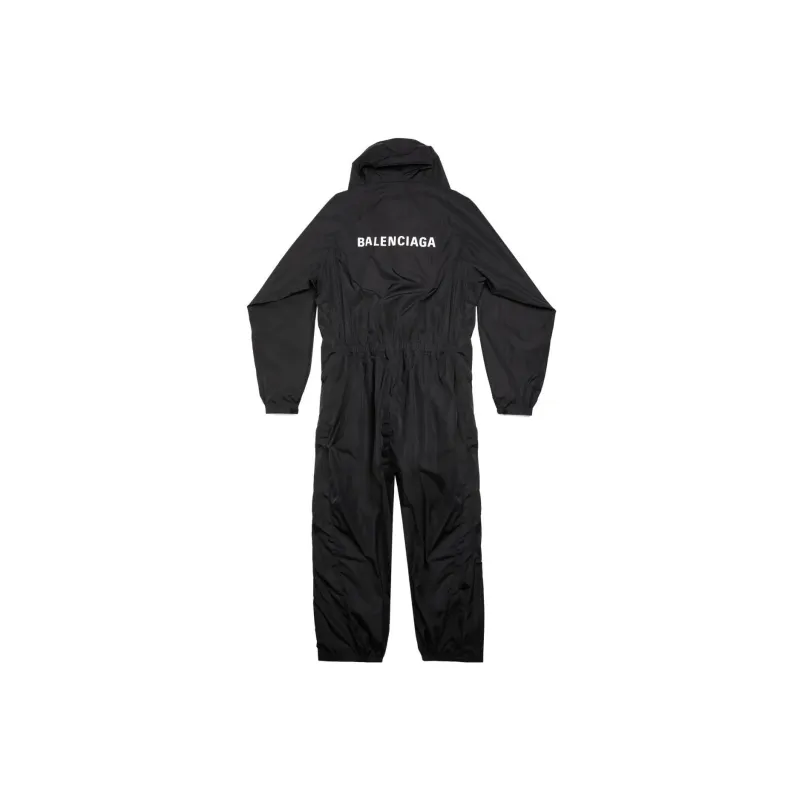 Balenciaga Jumpsuit Loose Fit Style Men's Black-1