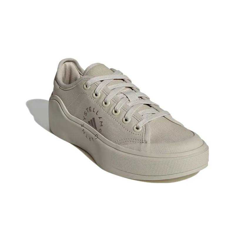 Adidas By Stella McCartney Court Shoes 'Gobi Shadow Brown'-2