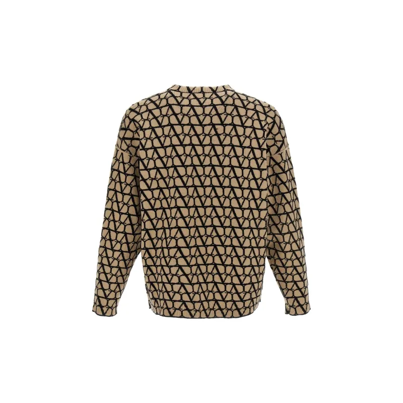 Valentino Toile Iconographe Crewneck Jumper-1