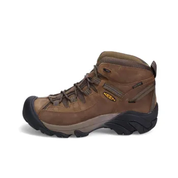 KEEN Targhee Wear-resistant And Waterproof High-Top Outdoor Athletic Shoes Men's Umber