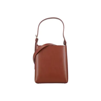 A.P.C Virginie Leather Bucket Bag